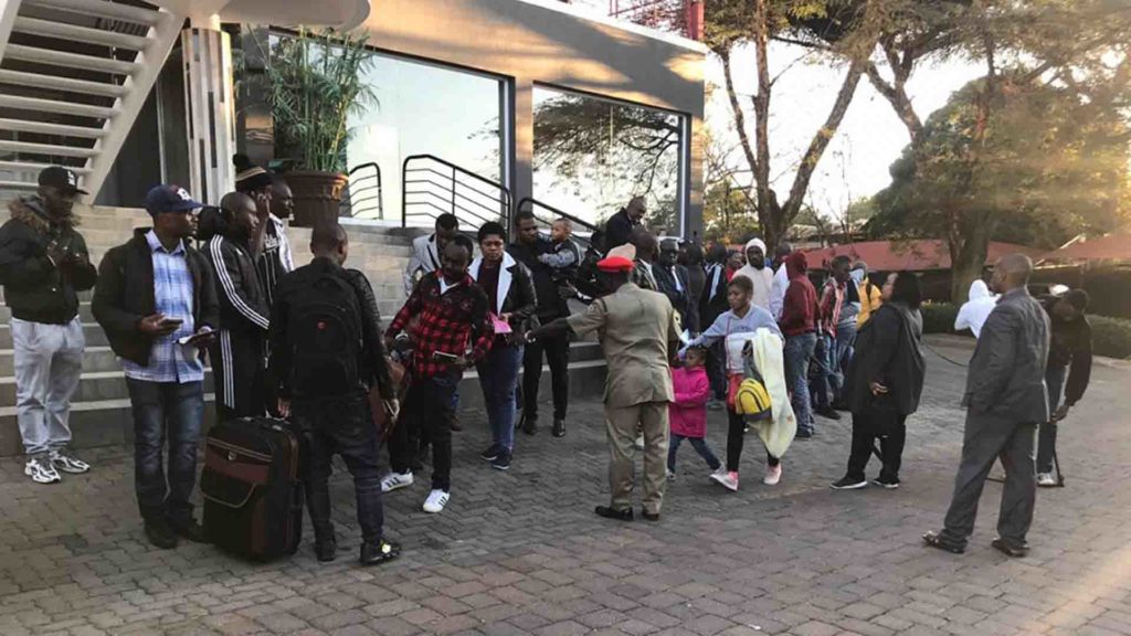 First Nigerians Fleeing South Africa Arrive Home